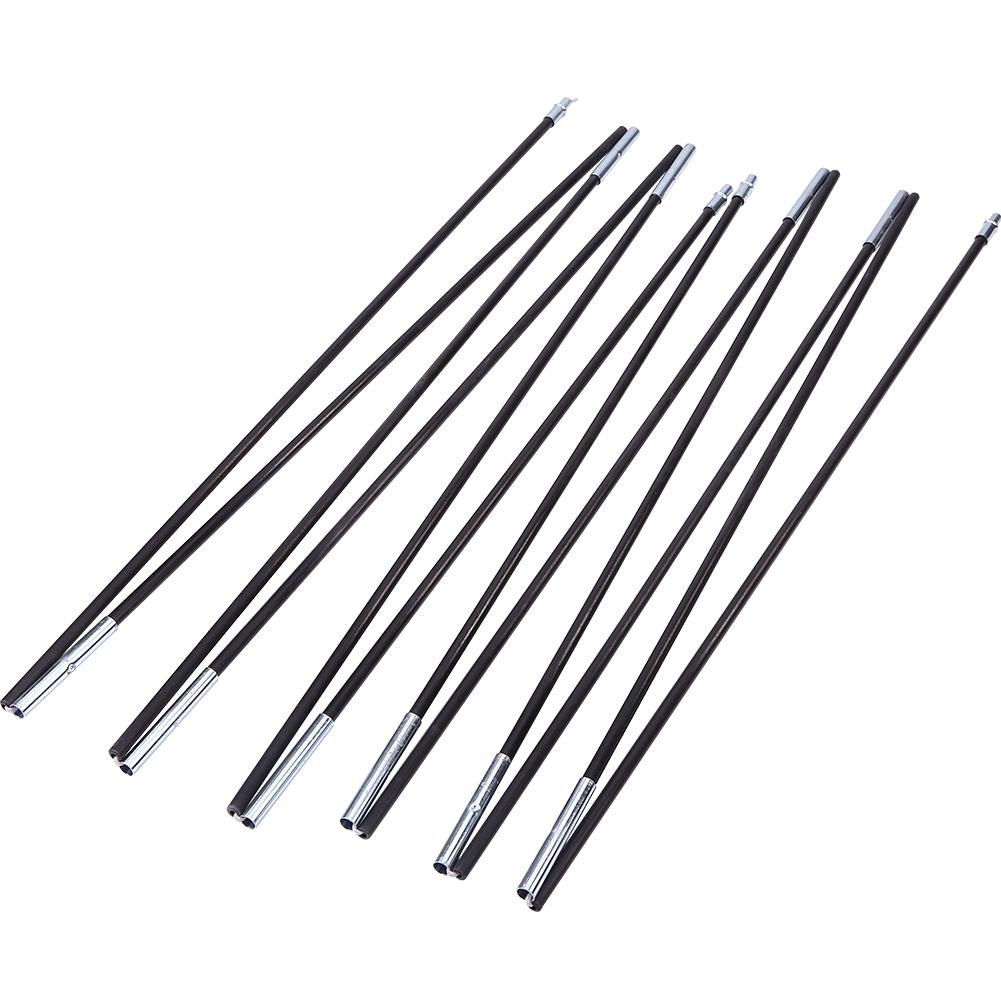 Outdoor Camping Fiberglass Tent Pole Spare Replacement Tents Accessories Glass Fiber Tent Pole