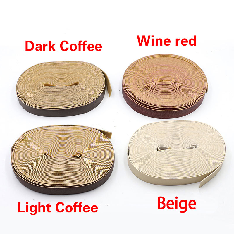 10Meter DIY PU Leather Crafts Straps Strips For Leather crafts Accessory Belt Handle Durable Crafts Making