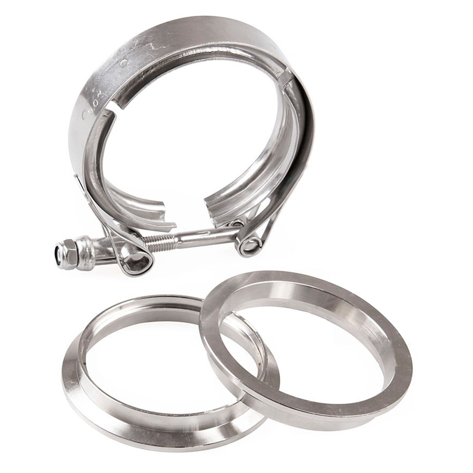 2/2.5/3/3.5/4 Inch Universal Car V-band Turbo Downpipe Exhaust Clamp Accessories
