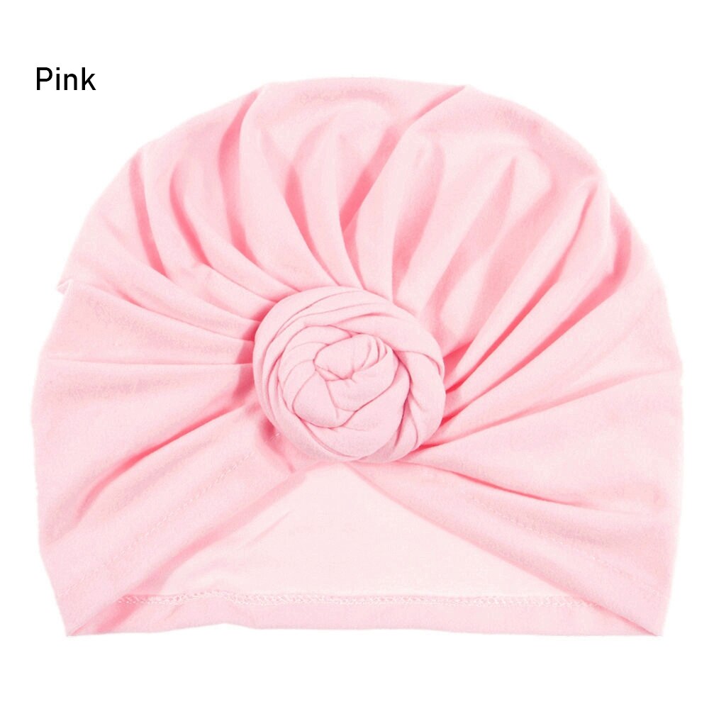 Afrikanische Muster Headwrap Pre-Gebunden Motorhaube Turban Kappen für Frauen Chemo Hut Baumwolle Kopftuch Weibliche 10 Farben trend: Rosa