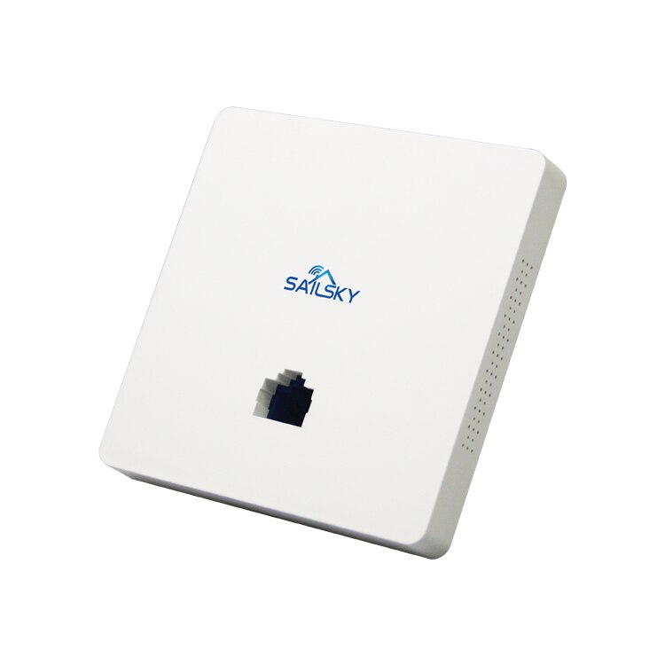 Nieuws Sailsky BL535RQ IEEE802.11ac/b/g/n 750Mbps Dual band in muur WiFi access point 48V POE mini AP hotspot voor hotel