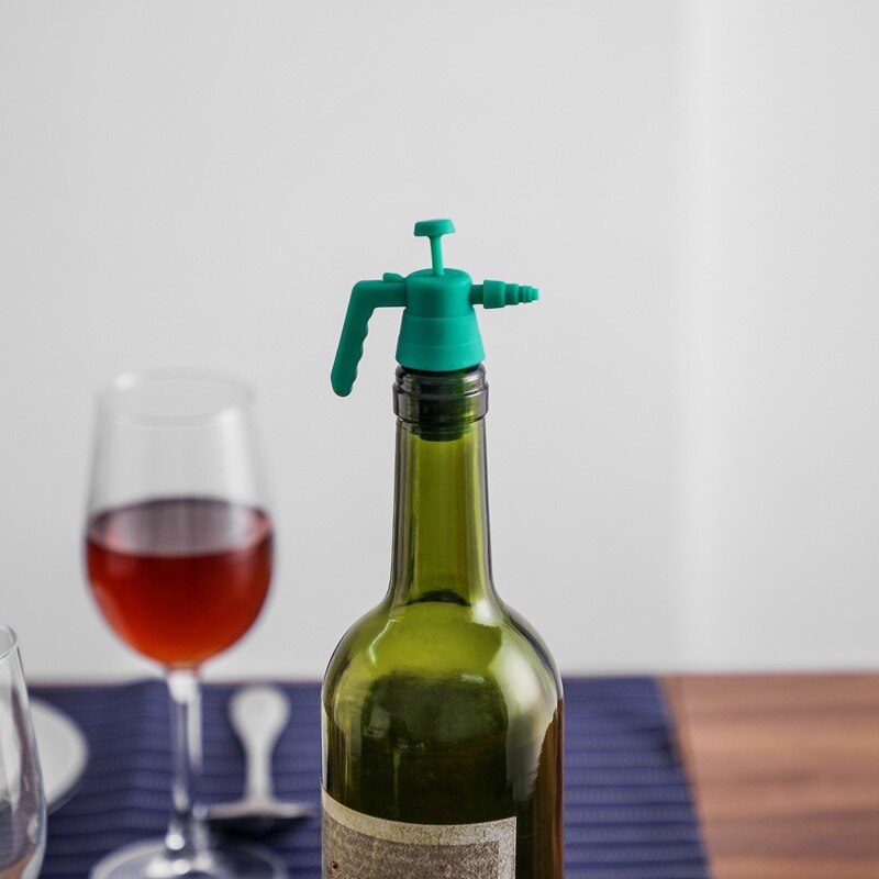 Nozzle Vorm Siliconen Vacuüm Wijnfles Stop Spray Hoofd Modellering Drank Wijn Kurk Plug Party Bar Gereedschap: C