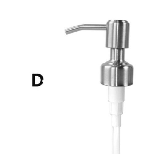 Bomba de sabão líquido para substituição, tubo multifuncional de dispensador de loção para casa, hotel e banheiro, acessórios com tubo de extensão: D