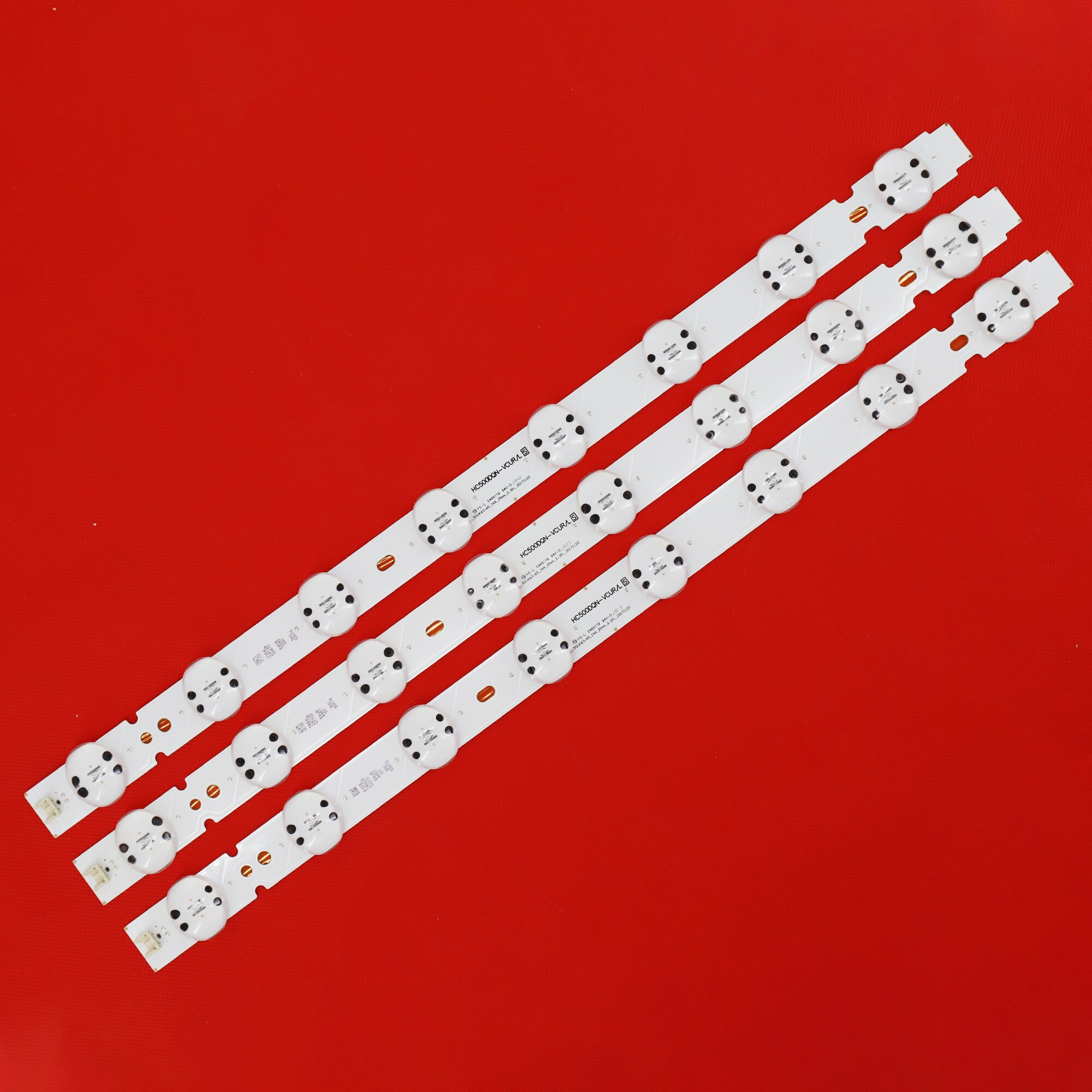 3pcs LED Backlight Strip for LG 50UK6520PSA 50UK6520 50UK6510PSF 50UK6510 50UK6500 50UK6470PLC HC500DQN-VCUR/L 50UK63/65_INX