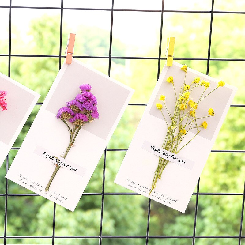 30 st papper gratulationskort gör det själv torkad blomma handgjorda inbjudningskort födelsedagsfest inbjudningskort dekorera kort