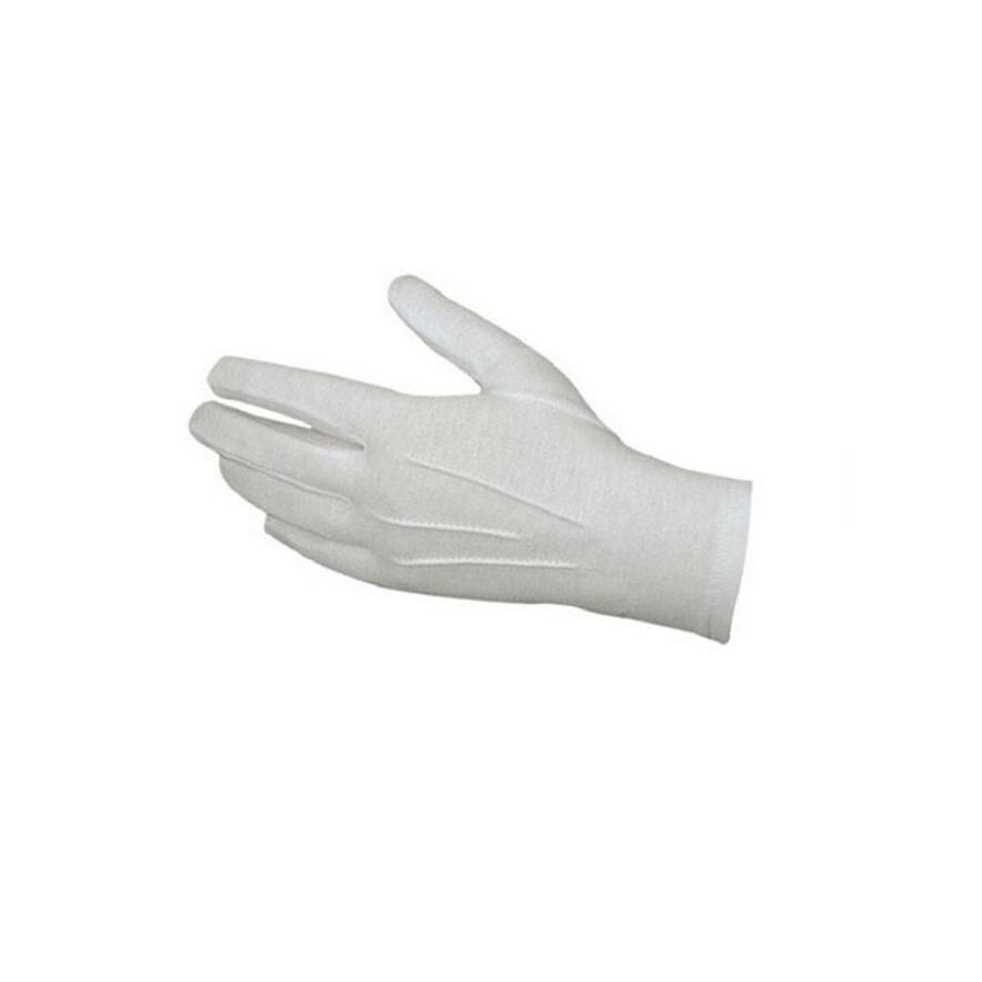 1 paar Weiß Formale Handschuhe Rauchen Ehre Schutz Parade Santa Männer Inspektion Winter Arm Wärmer 8,15