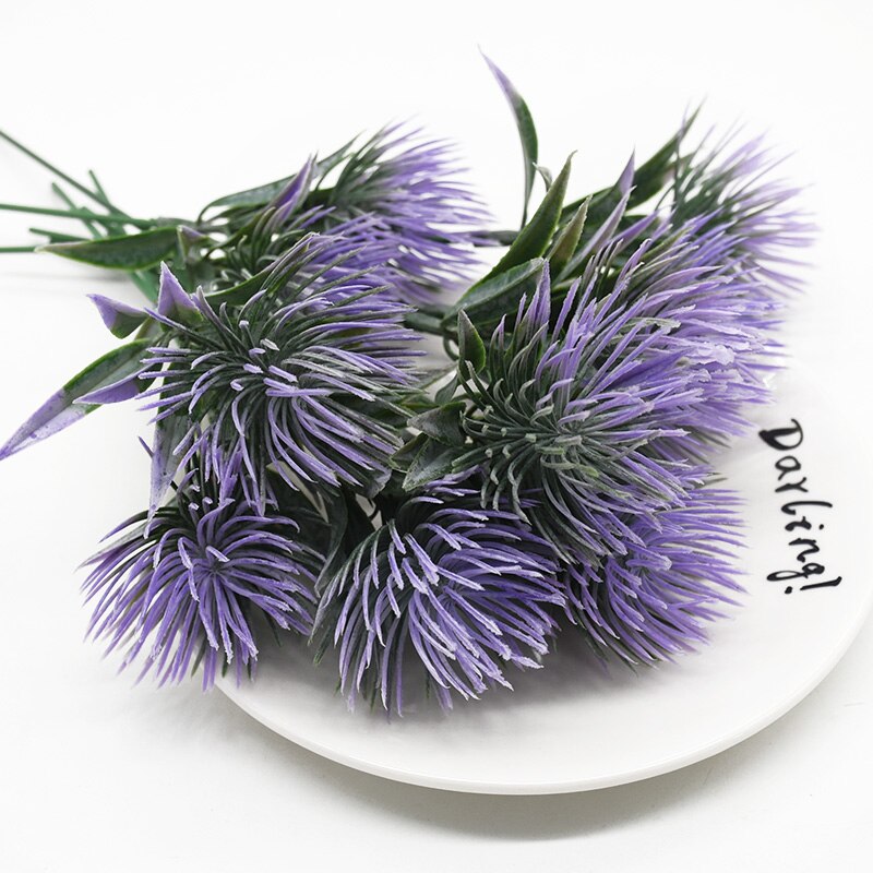 10 Pieces Artificial grass Imitation plants Home decoration accessories Photo props Wedding Diy for Flower arrangement Christmas