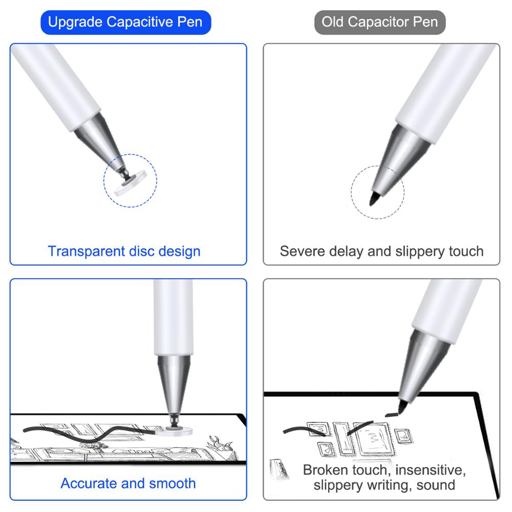 Capacitive Metal Stylus Touch Screen Pen Universal Tablet pen drawing writing Pen for Apple iPad 11 Huawei Stylus IOS Tablet Pen