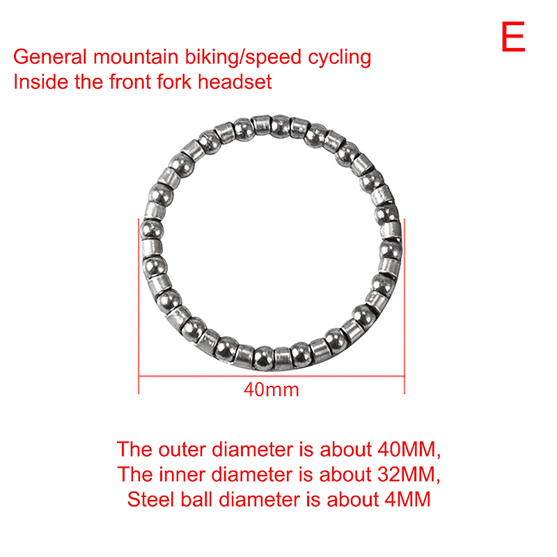Fahrrad gabel Headset Kugellager Schüssel setzt Fahrrad Lenker Halfter Stahl Lowrider Fahrräder freundlicher Fahrräder Fahrrad zubehör: Gold