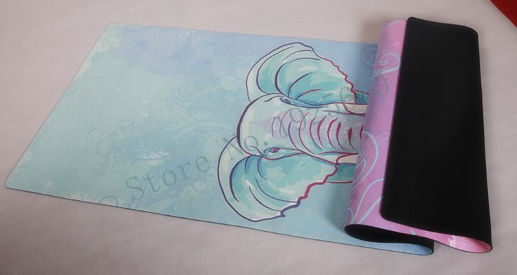 Folding Natural Rubber Yoga Mat Eco-friendly Slip-resistant Yoga Best Yoga Mat for Yoga Fitness Gym Mat Elephent