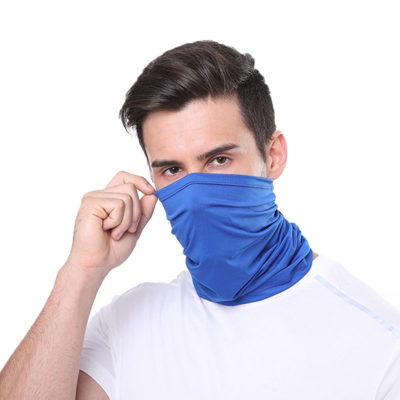 1Pc Fietsen Wandelen Sjaals Outdoor Sport Multifunctionele Nek Masker Winddicht Stofdicht Rashguard Ademend Naadloze Bandana: BL