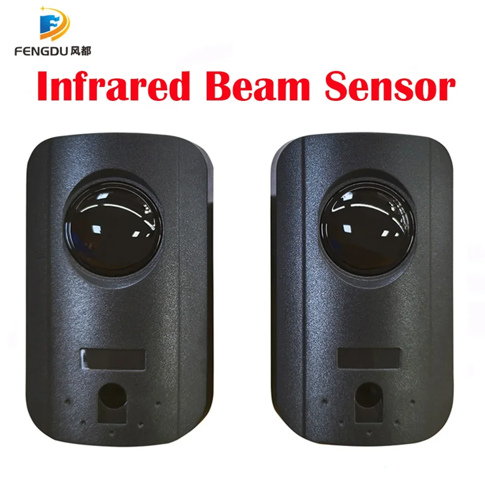 Fotocélula con Sensor infrarrojo para puertas, Detector de movimiento de puerta de seguridad, Detector de vigas para puerta automática de garaje