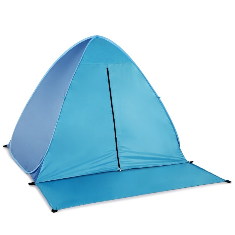 Verbessertes strandzelt uv-sonnenschutz wasserdicht leicht strandsonnensegel cabana strandzelte für 2-3 personen.