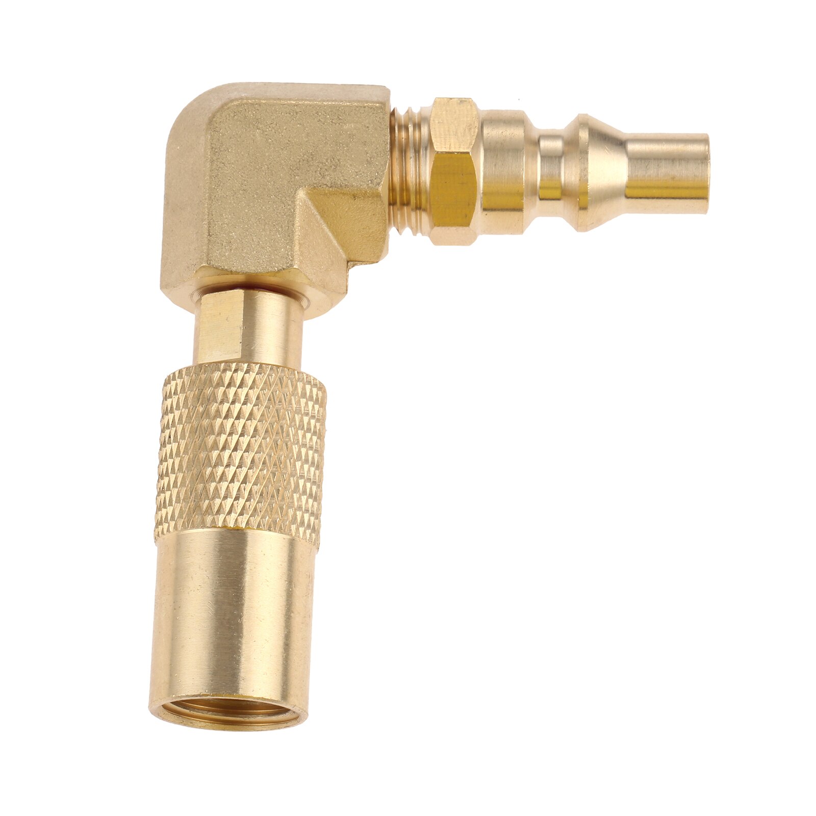 1/4 " RV Quick Connect Elbow Adapter Fitting 90 Degree for Blackstone 17 Inch and 22 Inch Propane Gas Tabletop Camping Grill