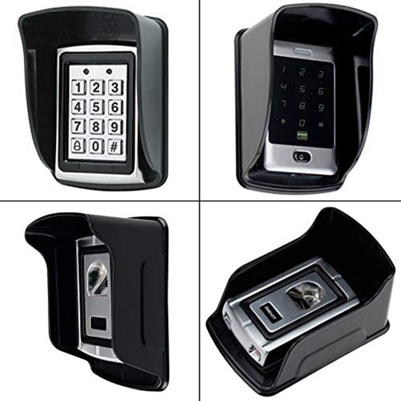 2X Waterproof Cover For RFID Access Control Keypad Fingerprint Access Controller Rainproof Cover Protector Door Lock