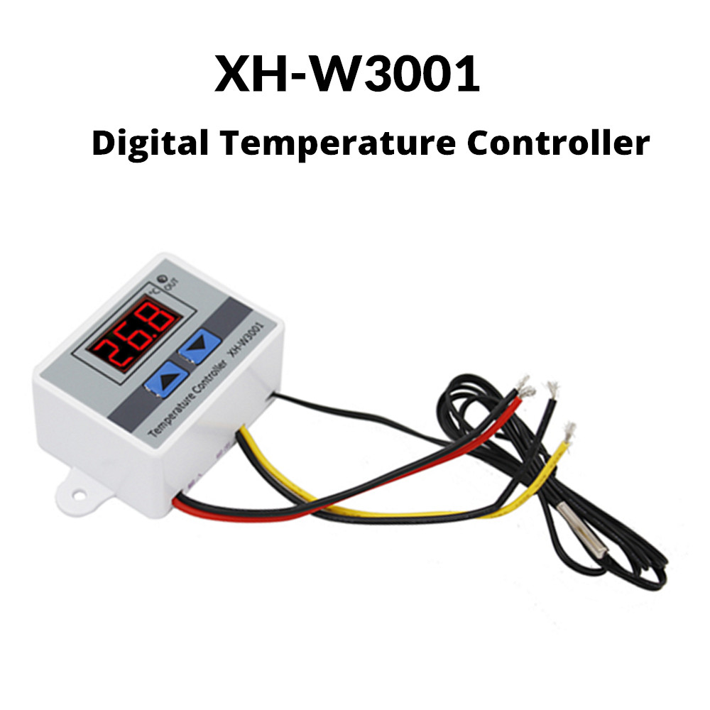 W3001 Microcomputer Thermometer Digitale Controle ... – Grandado