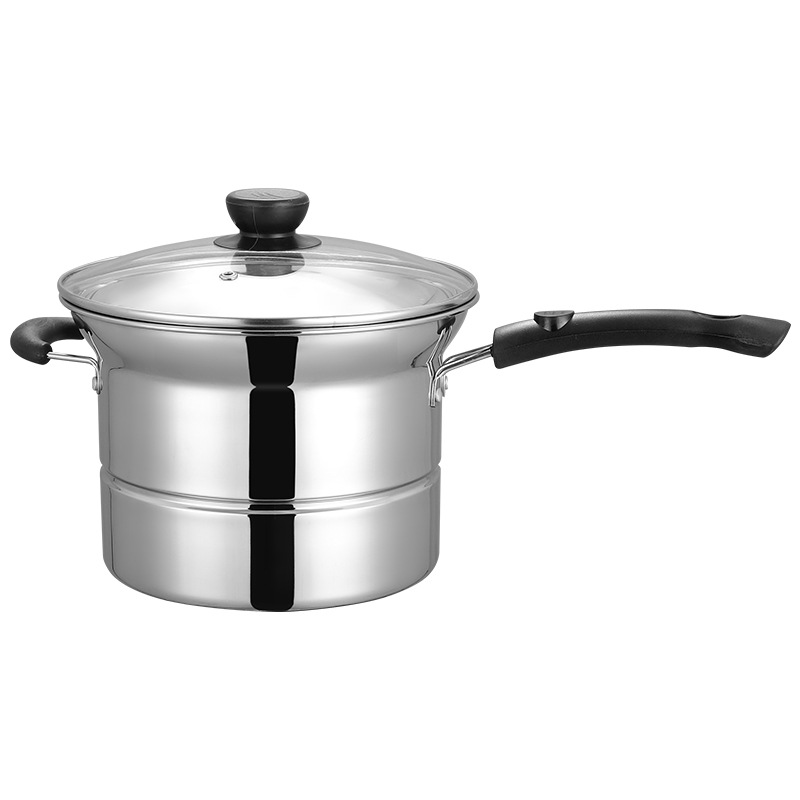 Pasta Pot Cooking Noodle Pot Stainless Steel Soup Pan Steamer Fryer Pasta Home Induction Cooker