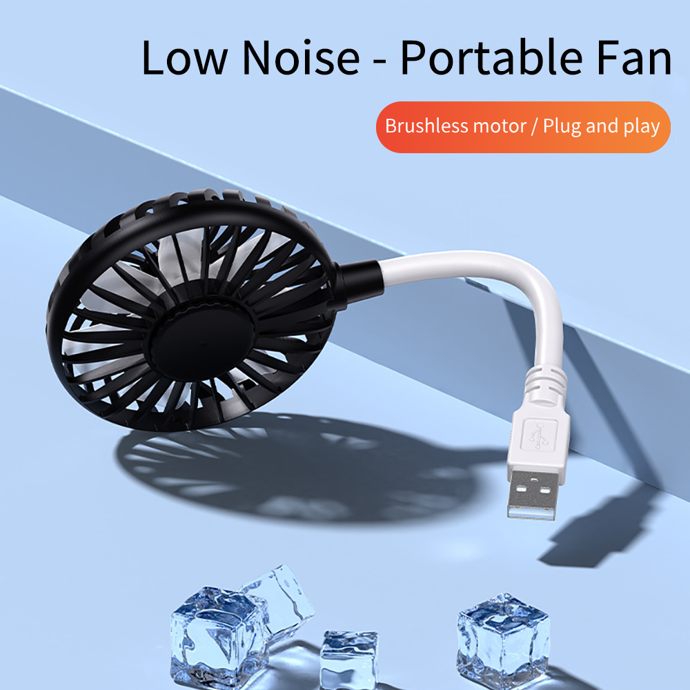 Small Fan Mute Cooling Fan Plug And Play Usb Portable Fan Student Dormitory Cooler Accessories For Power Bank Laptop Pc