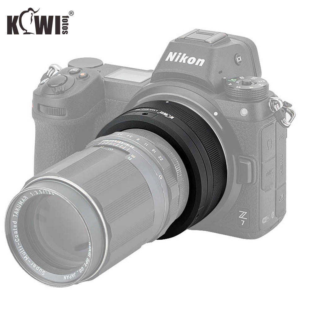 KIWIFOTOS LMA-M42_NZ 69x34.3mm Lens Manual Adapter M42 Mount Lenzen Nikon Z Mount Body Infinity Focus