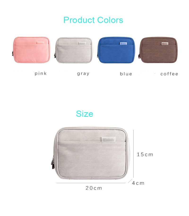 Elektronische Opbergtas Kabel Organizer Oortelefoon Draad Zak Hard Drive Travel Kit Case Pouch Elektronica Accessoires Tas