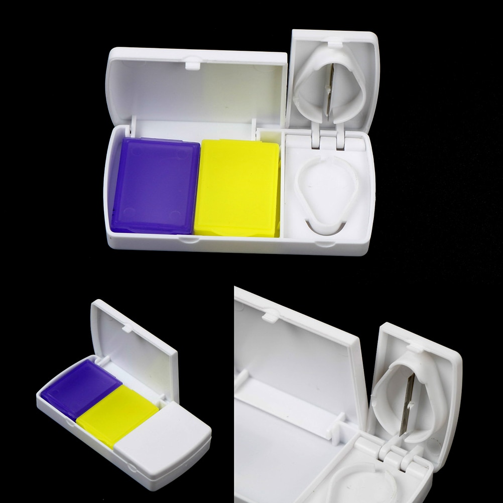 Reizen Smart Pil Opslag Splitters Geneeskunde Organizer Container Divider Plastic Pillsbox