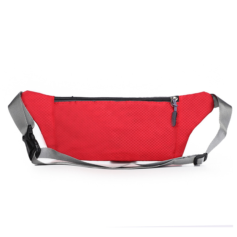 YoReAi imperméable à l'eau Bum sac taille Pack hommes poitrine ceinture taille sacs épaule Pack Usage Multiple hanche Pack voyage sac ceinture: Rouge