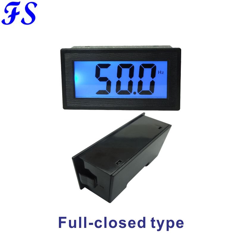 YB5135FD AC Frequenz Meter AC 45-65 hz Hz Tafel Meter Frequenz Tester LCD Digital mit Blau hinterleuchtet Spannung Amplitude AC80-500V