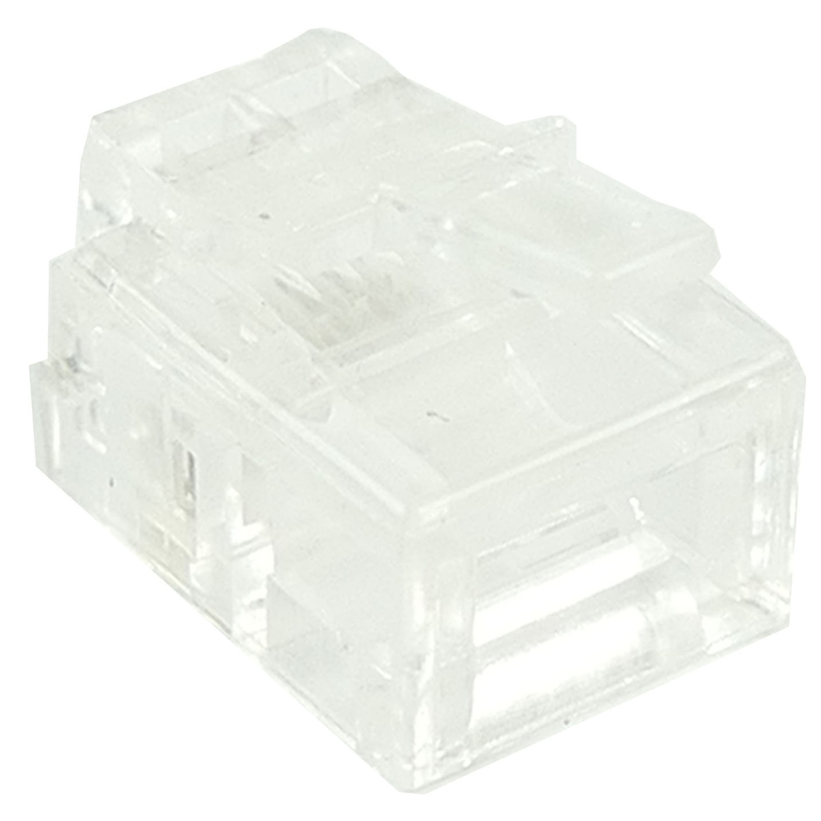 Connecteur de téléphone mâle 6P4C de BeMatik-RJ11 pour sertir dans un emballage de 100 pièces