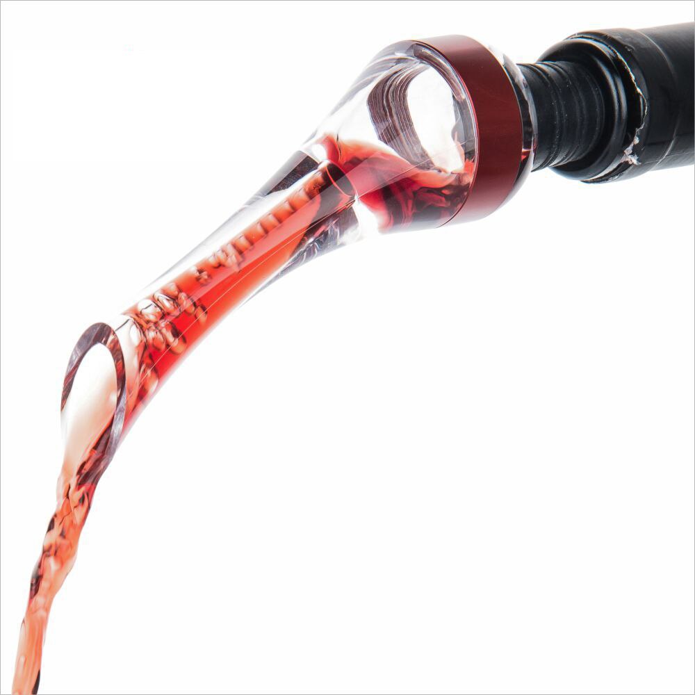 Rode Wijn Decanter Beluchten Schenker Tuit Wijn Beluchter Quick Beluchten Gieten Tool Pomp Draagbare Filter Bar Keuken Gadget