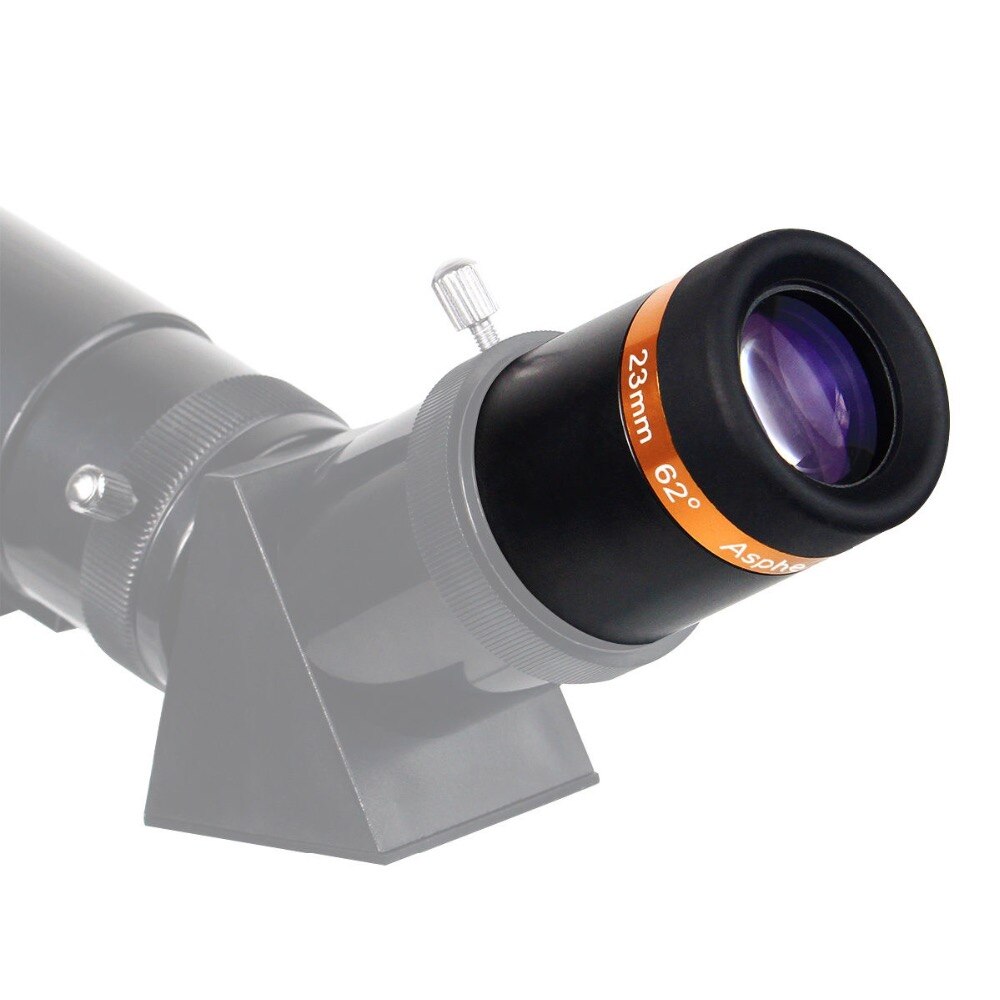 Celestron Telescope 1.25" Aspheric Eyepiece 62 degree 4/10/23mm for 1.25inch 31.7mm Telescope
