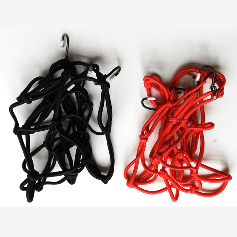 Accesorios elásticos para motocicleta soporte para casco de casco, malla elástica para tanque de equipaje, para KTM, ATV, bicicleta, 30x30CM