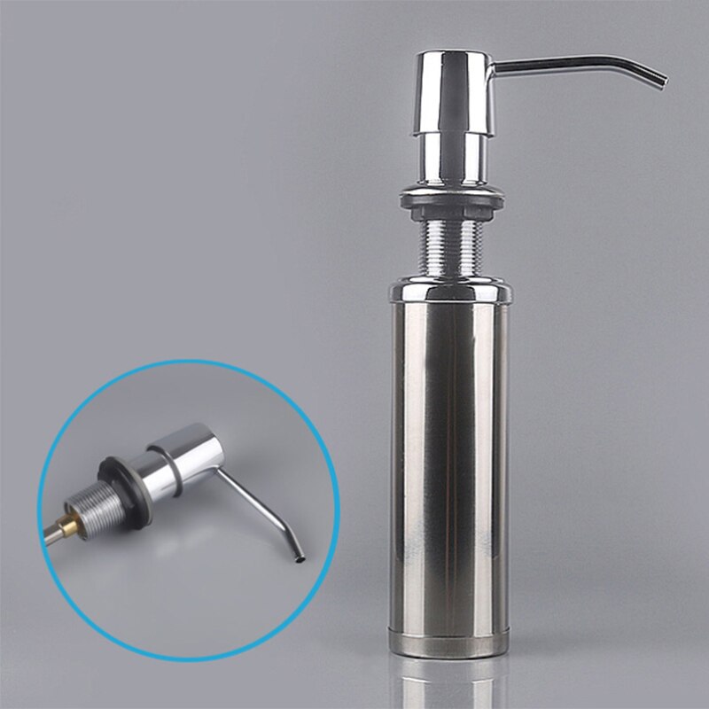 300ML Countertop Liquid Hand Pump Replacement Kitchen Sink Soap Dispenser dispenser for liquid soap dispensador jabon I88 #1