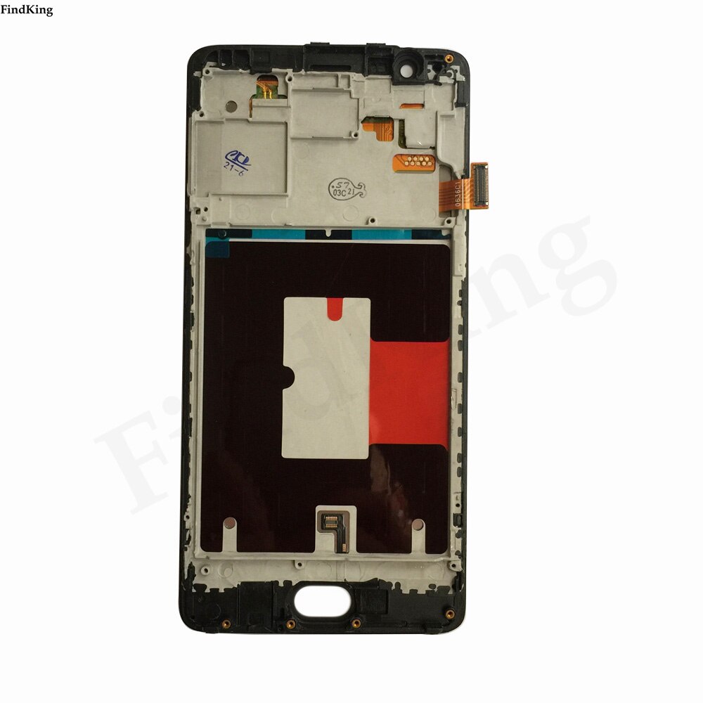 Ensemble écran tactile LCD avec châssis, pour OnePlus 3 3T A3000 A3003 A3010