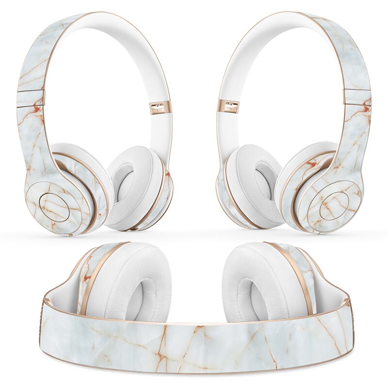 Marbling Headphone Sticker for Beats Solo 2 solo 3 Wireless Headphone skin sticker for solo2 solo3 vinyl sticker: TN-Solo2-0136