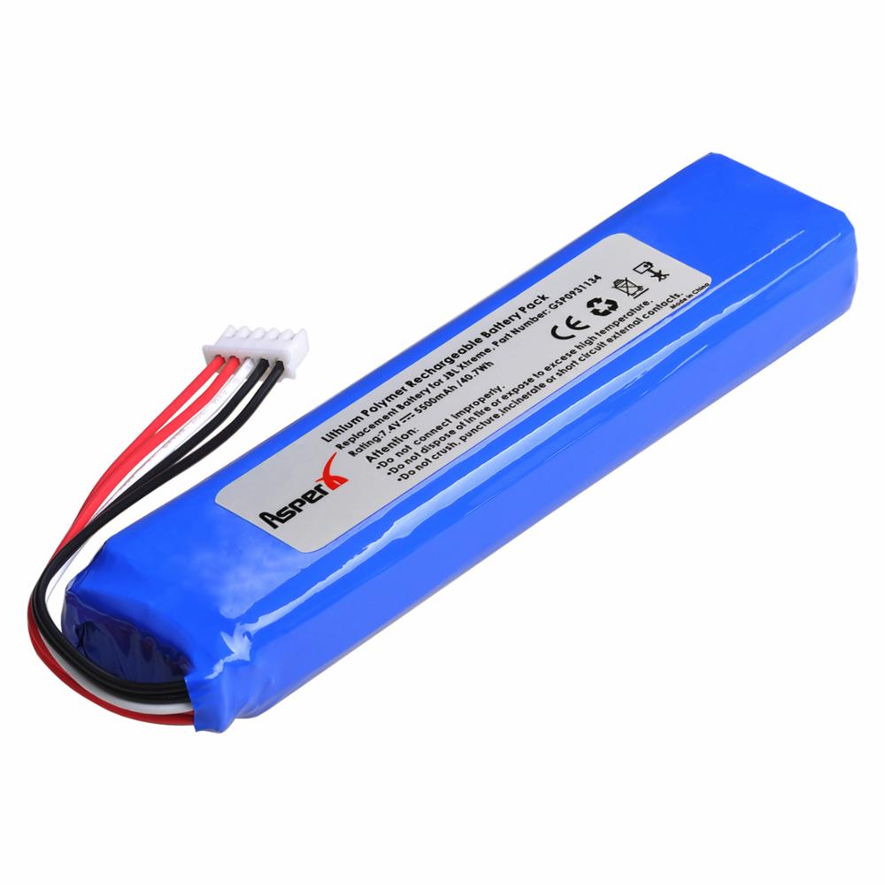 7.4v 5500 mah gsp 0931134 batteri til jbl xtreme xtreme batteri med verktøy