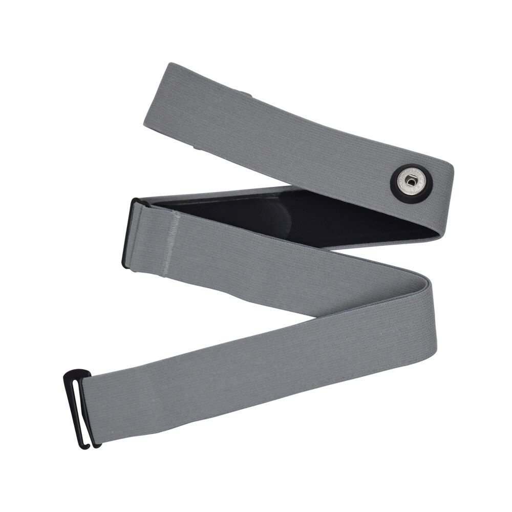 KYTO remplacement universel moniteur de fréquence cardiaque sangle souple pour Polar Wahoo Garmin: Gray