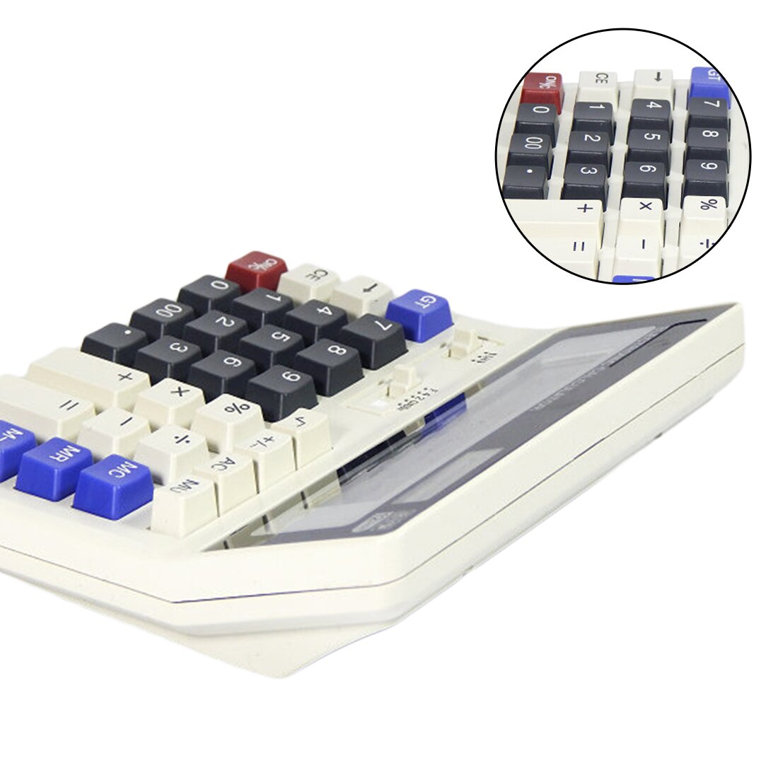 Big Buttons Office Calculator Large Computer Keys Muti-function Computer Battery Calculator