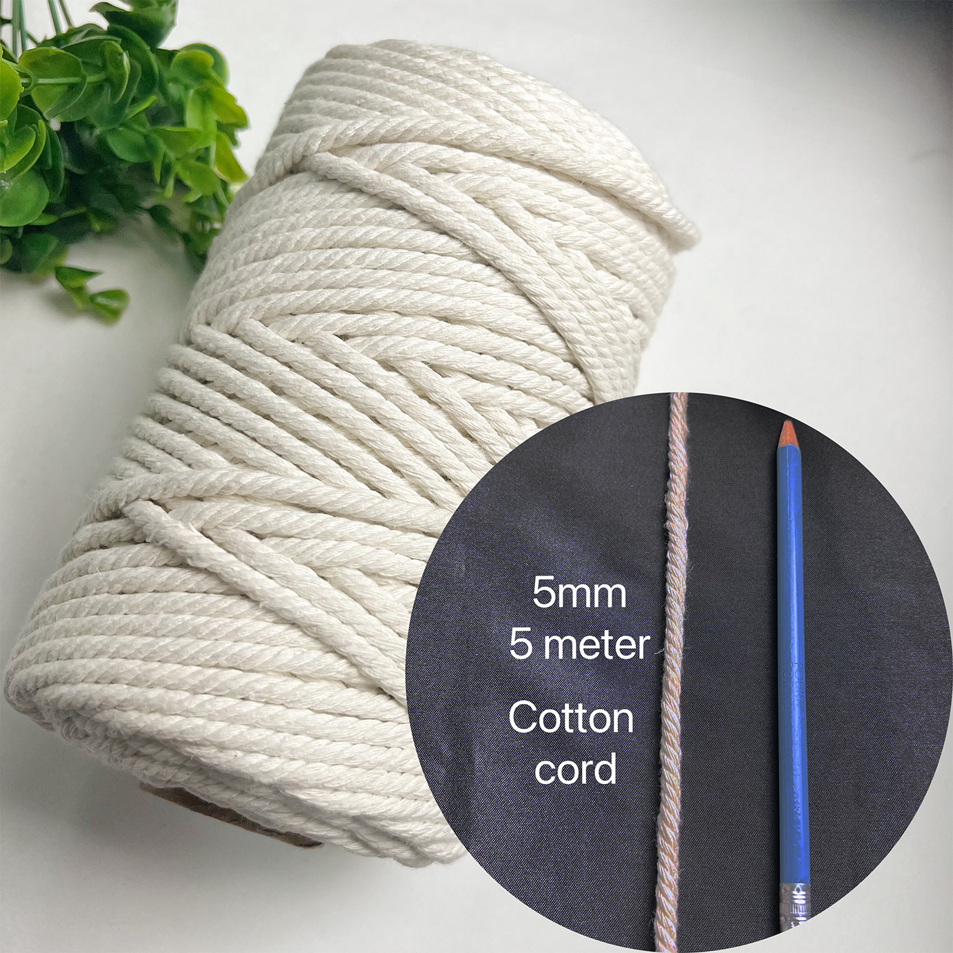 Cordón de algodón macramé cortado a mano de 1/2/3/4/5/6/8/10mm, cuerda de yute, hilo trenzado para manualidades DIY, decoración para de boda en casa: Zinc envejecido