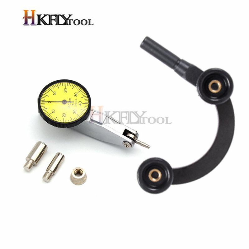 Half Round Combination Test Dial Indicator Arc Holder 8mm Rod Dial Indicator Base Stand Center Finder Measurement Tool Support