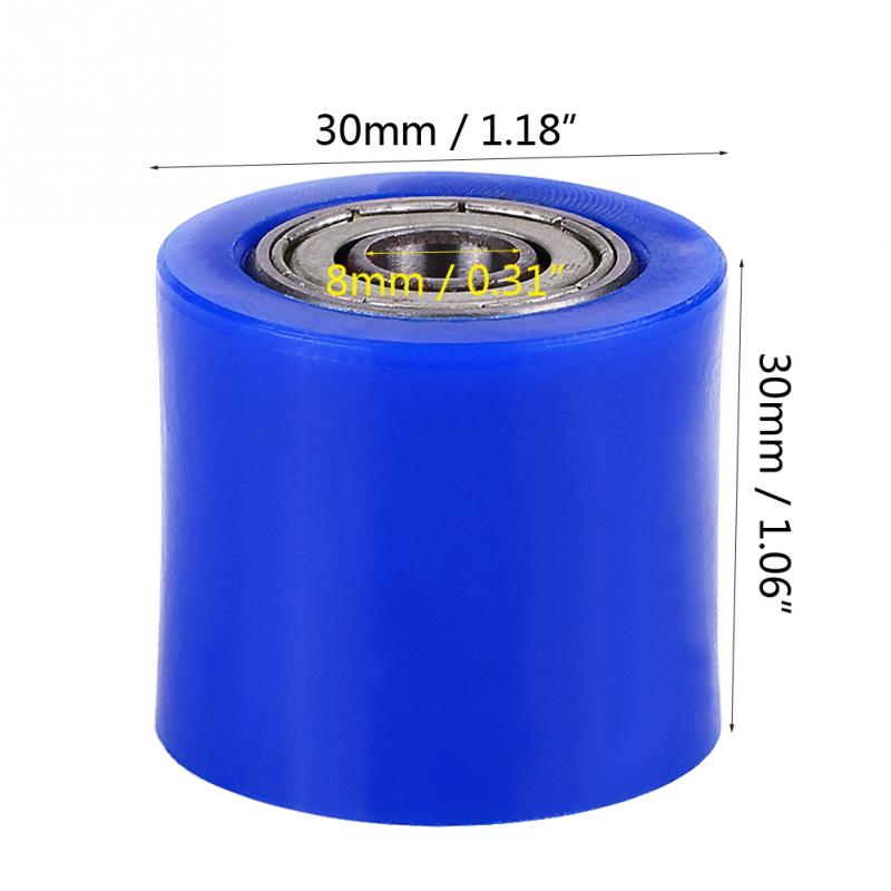 Chain Guide Sprocket Auto-Styling 8mm Universele Keten Roller Spanrol Wiel Gids voor Motorfiets Crossmotor Enduro: Blauw