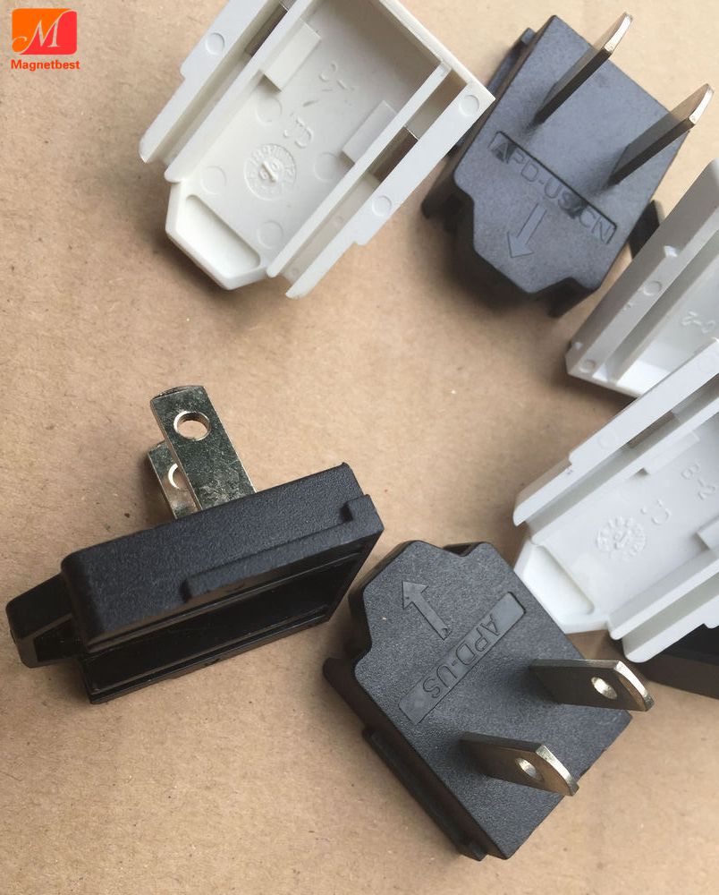2 unids/lote APD US PLUG adaptador de conector de interruptor para fuente de alimentación APD US EU Plug disponible