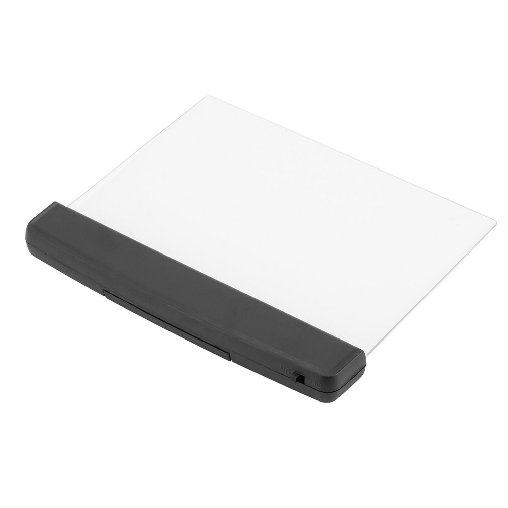 Panel de placa plana ultrafina portátil luz de lectura para estudiantes Luz de visión nocturna protección de ojos batería de plástico lámpara de luz de libro