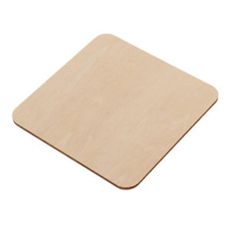 50/100pcs Wooden Pieces Blank Plaque Square MDF Unfinished for Building Model DIY Crafts Pyrography Projects Games Scrapbooking