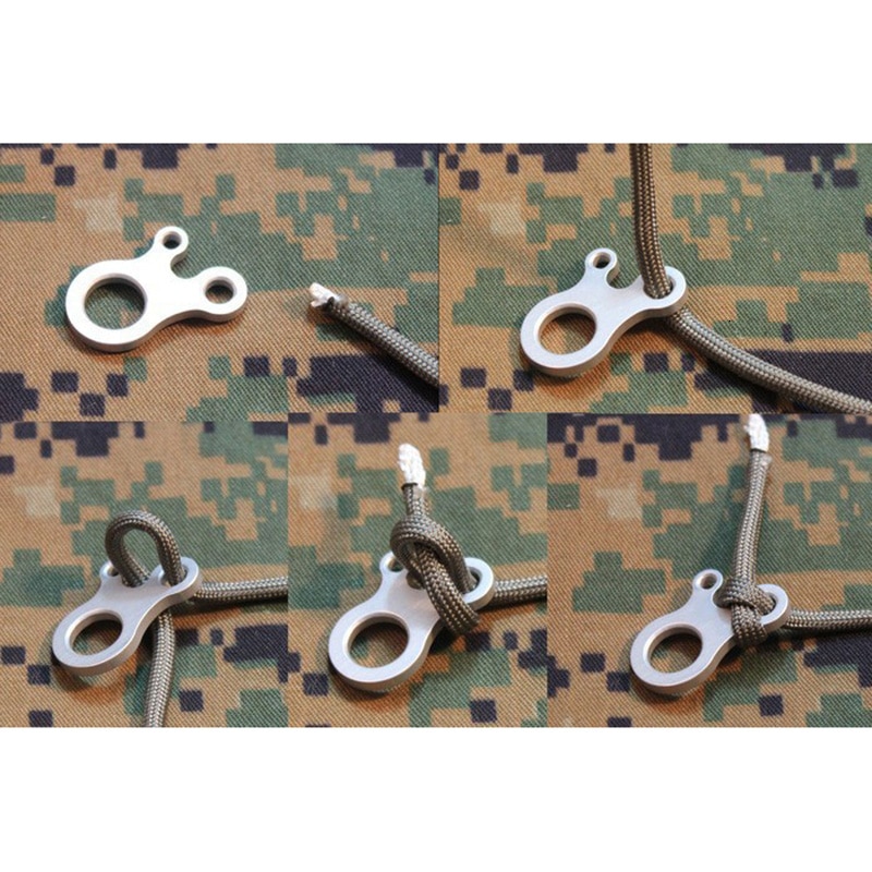Wielofunkcyjny 3 otwór szybki węzeł namiot wiatr sprzączka na sznurku antypoślizgowe kemping piesze wycieczki hak mocujący klamry odkryty wiązanie narzędzie