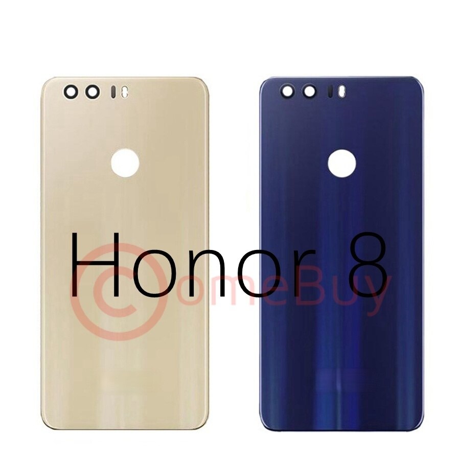 for Honor 8 Back Glass Battery Cover Case Rear Panel Housing For Huawei Honor 8 Lite Back Glass Cover Door Honor8 Replacement