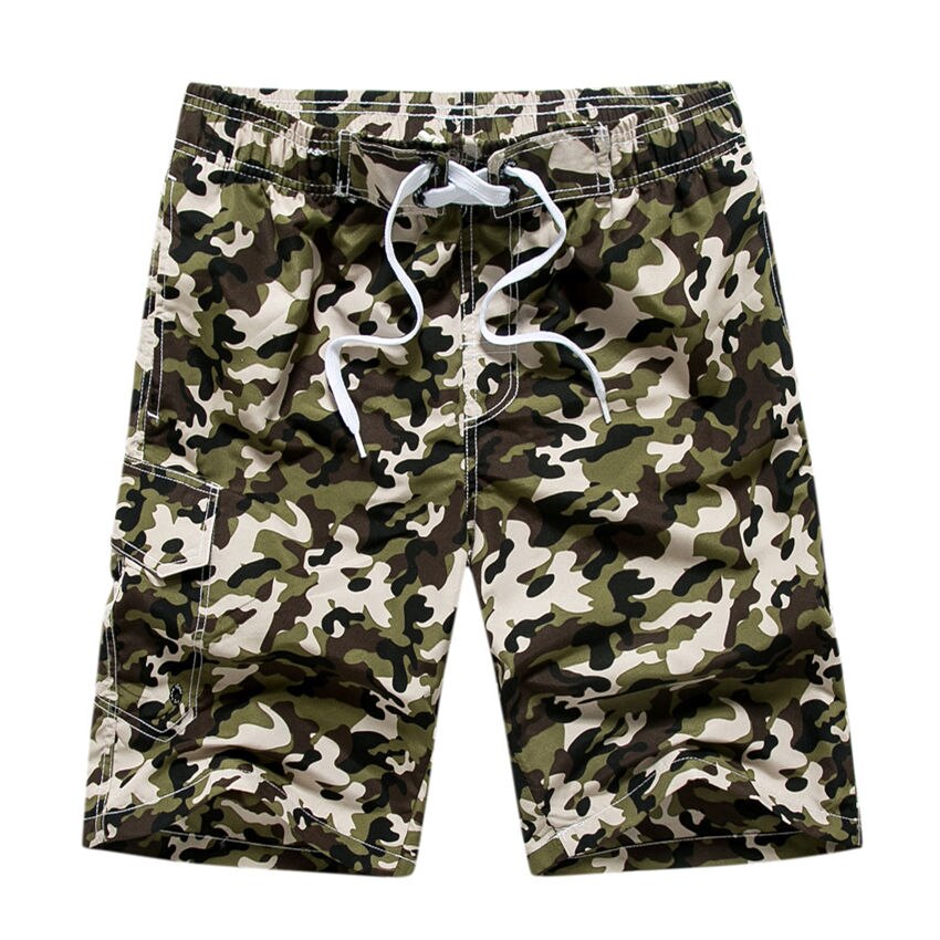 Pantalones cortos de playa de camuflaje para hombre, Shorts de playa de secado rápido, Bermudas de Surf, bañadores deportivos, bañadores zwembroek heren Board