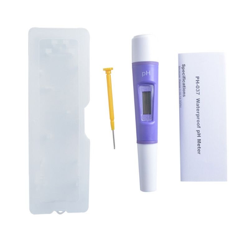 Portable Waterproof PH Meter Digital Water Monitor Tester for Pools D08F