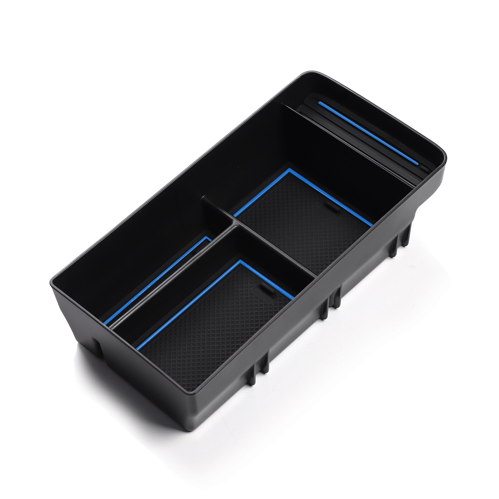 Smabee for VW ID.3 ID3 ID 3 accessories center console armrest storage box partition center console armrest storage box: ID.3 BOX Blue