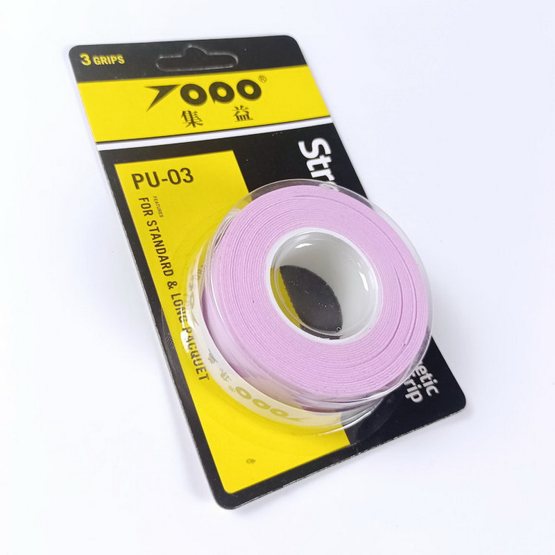 3 stks/pak Anti-slip Sterke Grap Badminton Grip Tennis Overgrip Tape Voor Racket Synthetisch Over Grip padel Accessoires: Bordeaux