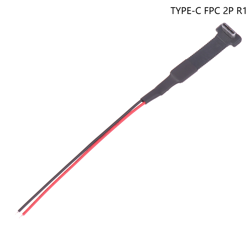 Typ-C-USB-Anschluss fpc 2-polig 3-polig mit Widerstand r1 weiches Flach kabel Stecker Ladekabel Schnell ladekabel verlängerung für Telefon